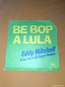 Dischi in vinile: Disco de vinilo EP Eddy Mitchel Be bop a lula